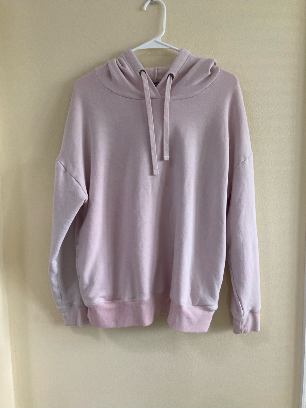 Buffalo David Bitton Pale Pink Hoodie Sweatshirt